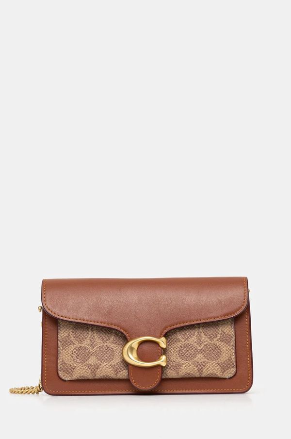 Coach Kožna torba Coach Tabby boja: smeđa