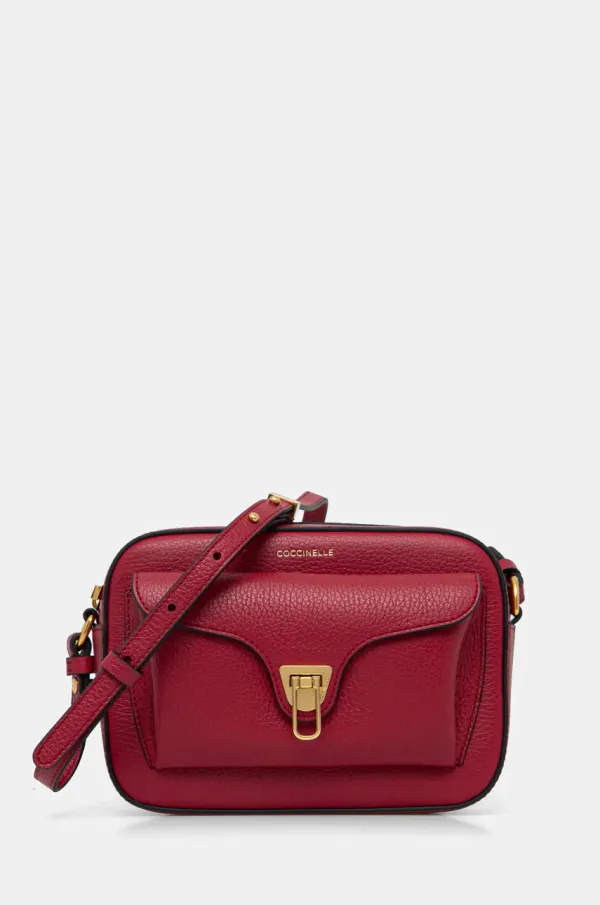 Coccinelle Kožna torba Coccinelle boja: bež, E1 MF6 15 02 01