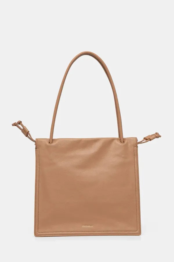 Coccinelle Kožna torba Coccinelle boja: bež, E1 SS5 11 02 01