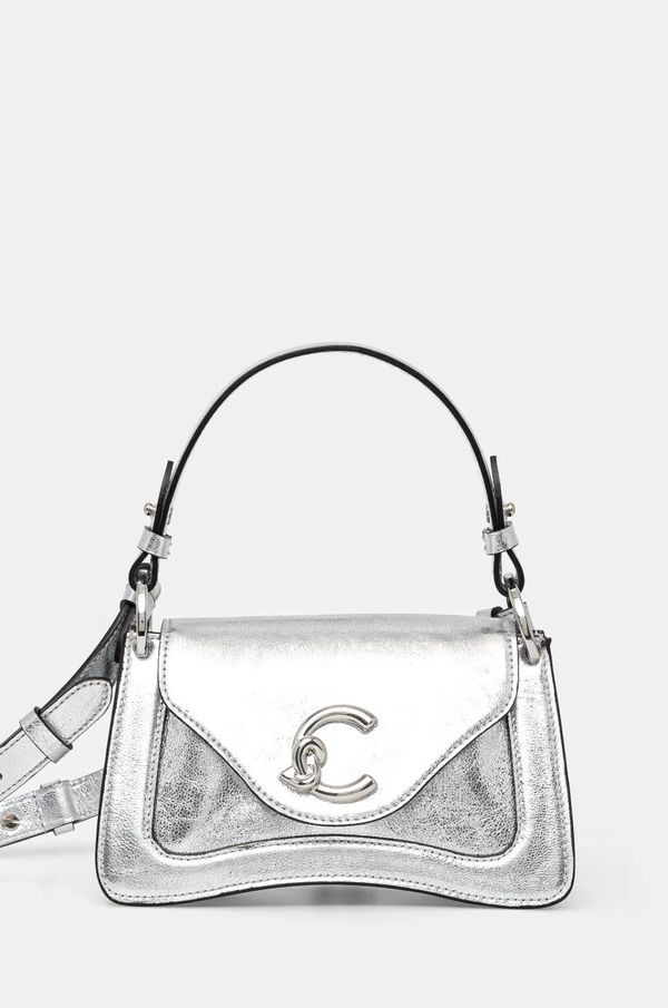 Coccinelle Kožna torba Coccinelle boja: srebrna, E1 SUB 18 04 01