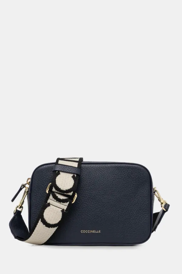 Coccinelle Kožna torba Coccinelle boja: tamno plava