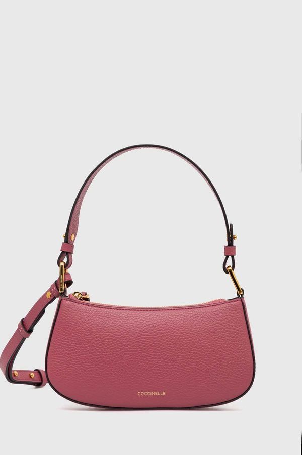 Coccinelle Kožna torba Coccinelle MERVEILLE boja: ružičasta, E5 MRF 52 01 01