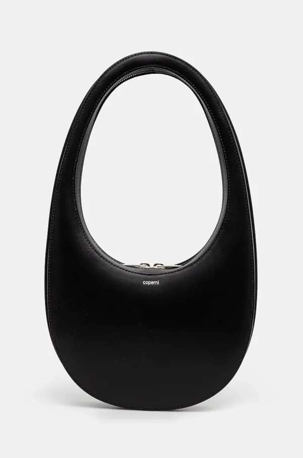 coperni Kožna torba Coperni Swipe Bag boja: crna, COPBA01405