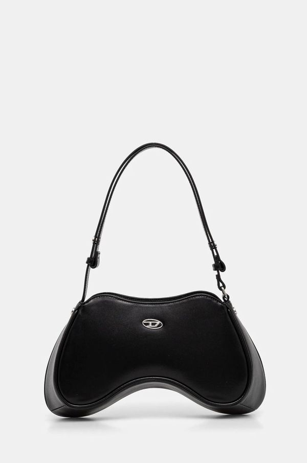 Diesel Kožna torba Diesel PLAY PLAY SHOULDER cross bodyb boja: crna, X10201.PR227