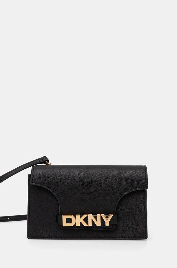 DKNY Kožna torba Dkny boja: crna, R435OG58