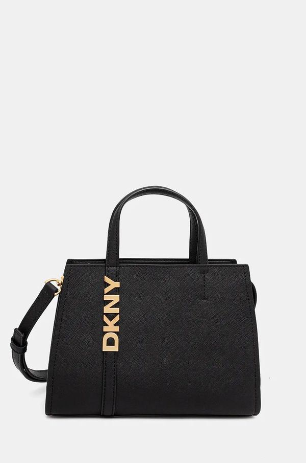 DKNY Kožna torba Dkny boja: crna, R43EYG56