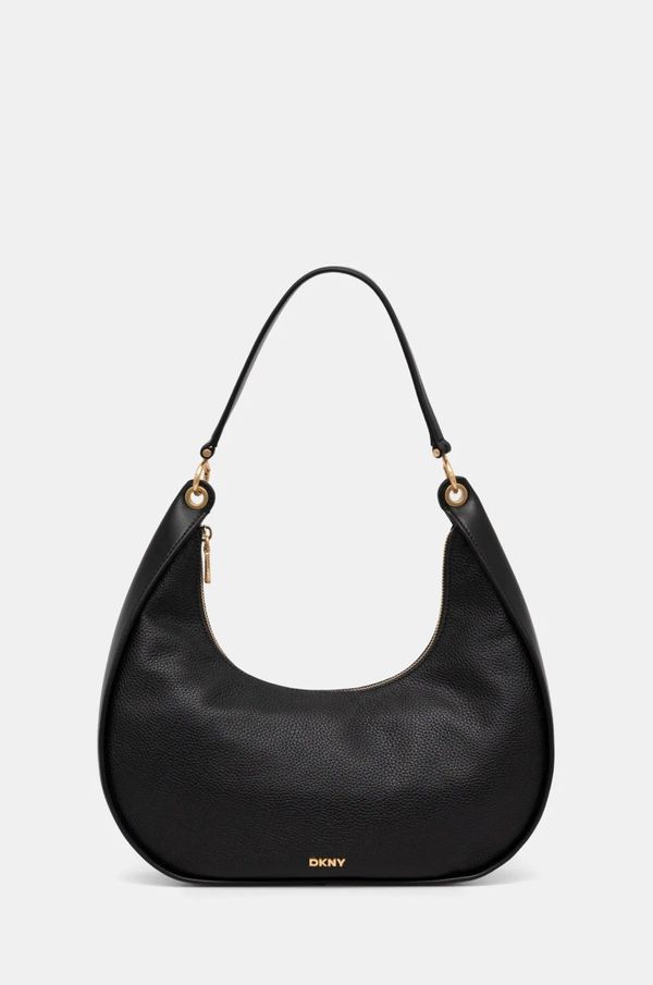 DKNY Kožna torba Dkny boja: crna, R44CAI48