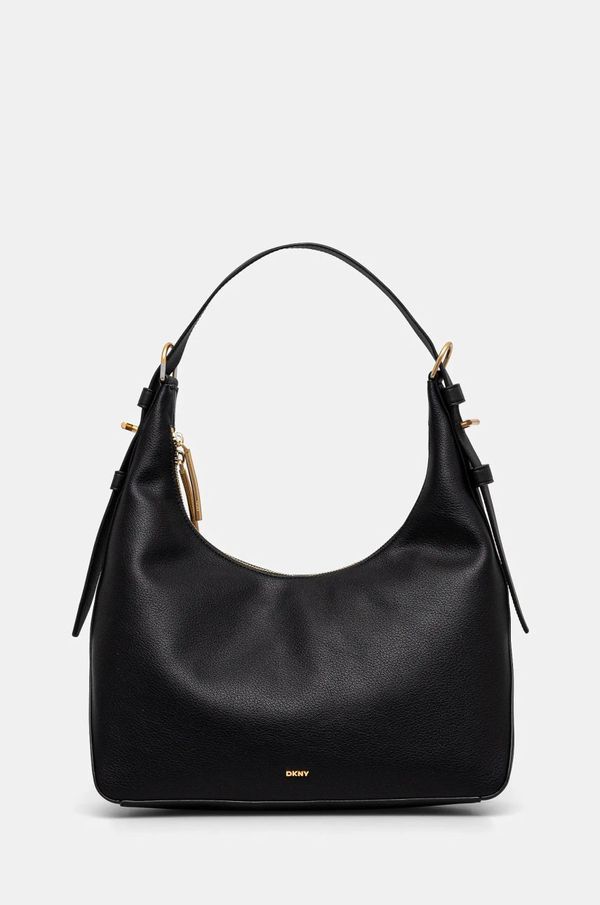 DKNY Kožna torba Dkny boja: crna, R44CAI64