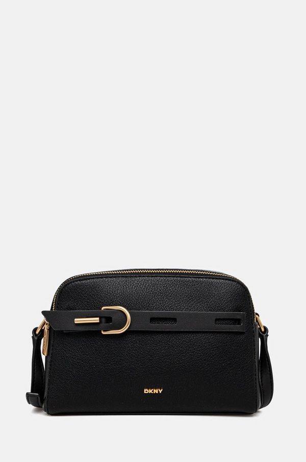 DKNY Kožna torba Dkny boja: crna, R44EAI69
