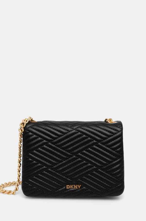 DKNY Kožna torba Dkny boja: crna, R44EKI06