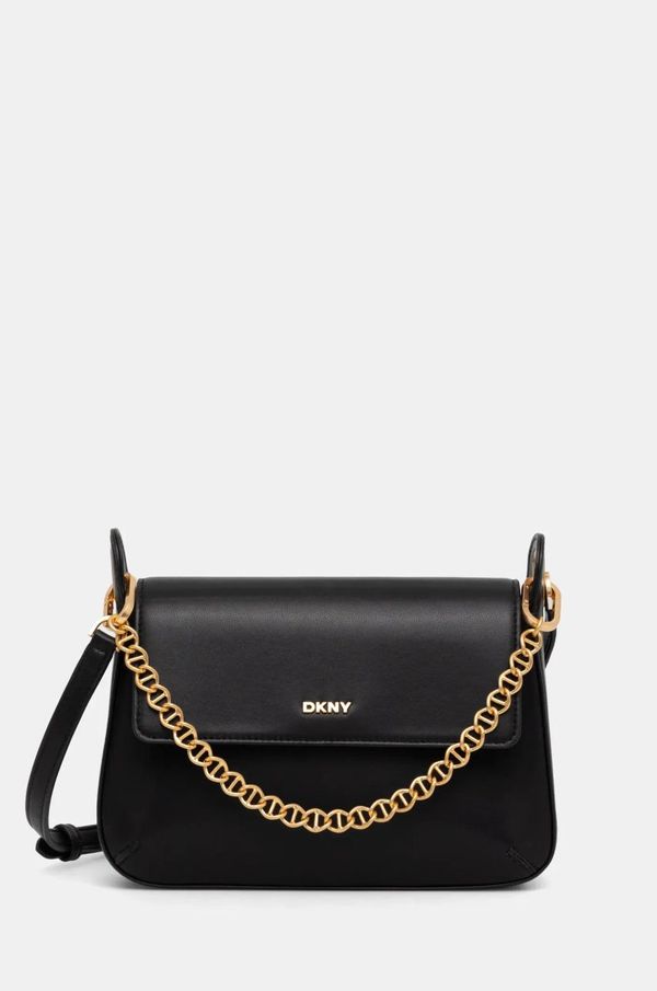 DKNY Kožna torba Dkny boja: crna, R44EKI55