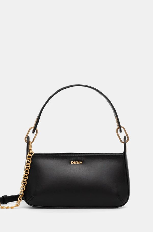 DKNY Kožna torba Dkny boja: crna, R44EKI56