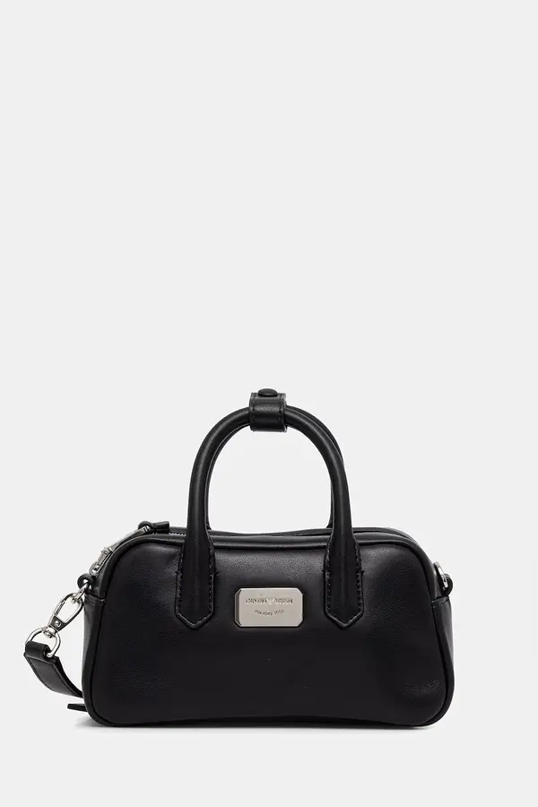 Emporio Armani Kožna torba Emporio Armani