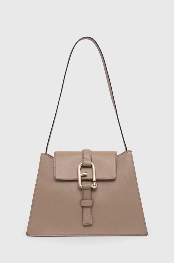 Furla Kožna torba Furla boja: bež