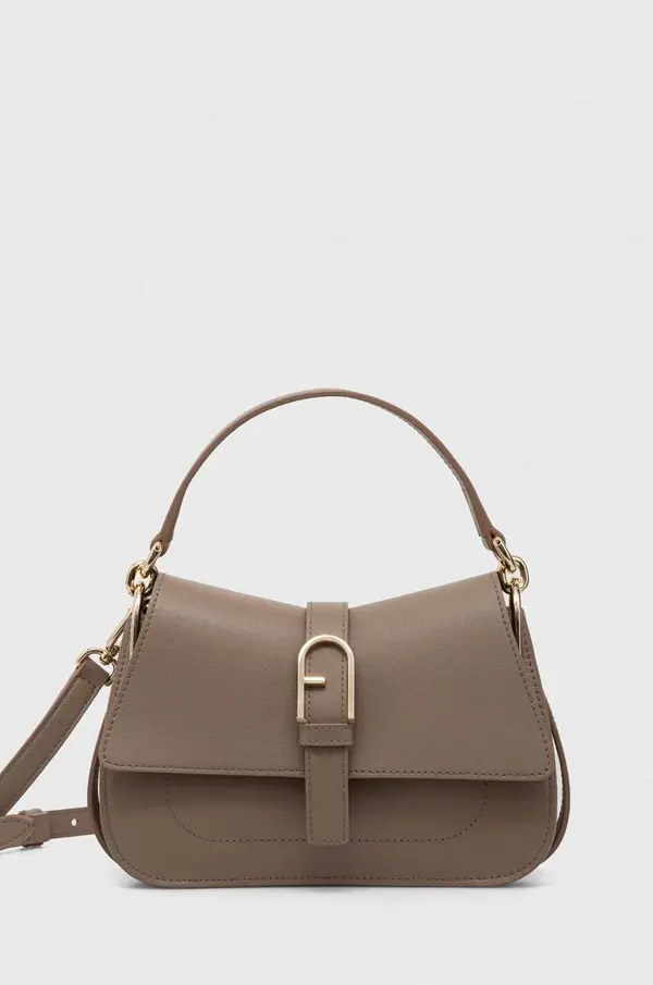 Furla Kožna torba Furla boja: bež