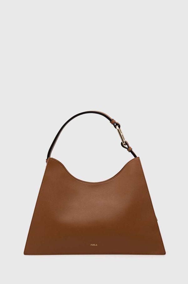 Furla Kožna torba Furla boja: bež, WB01246 BX2045 RY000