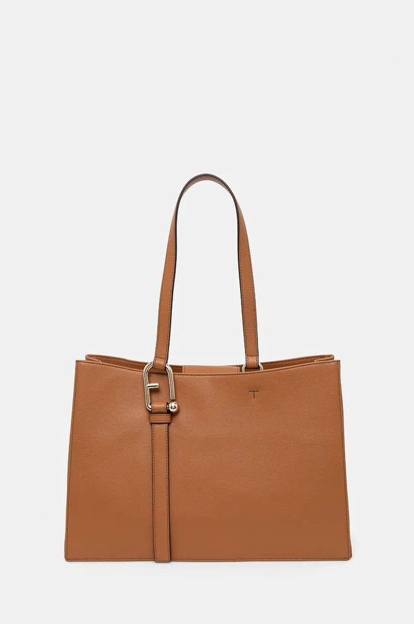 Furla Kožna torba Furla boja: bež, WB01371.BX2045.RY000