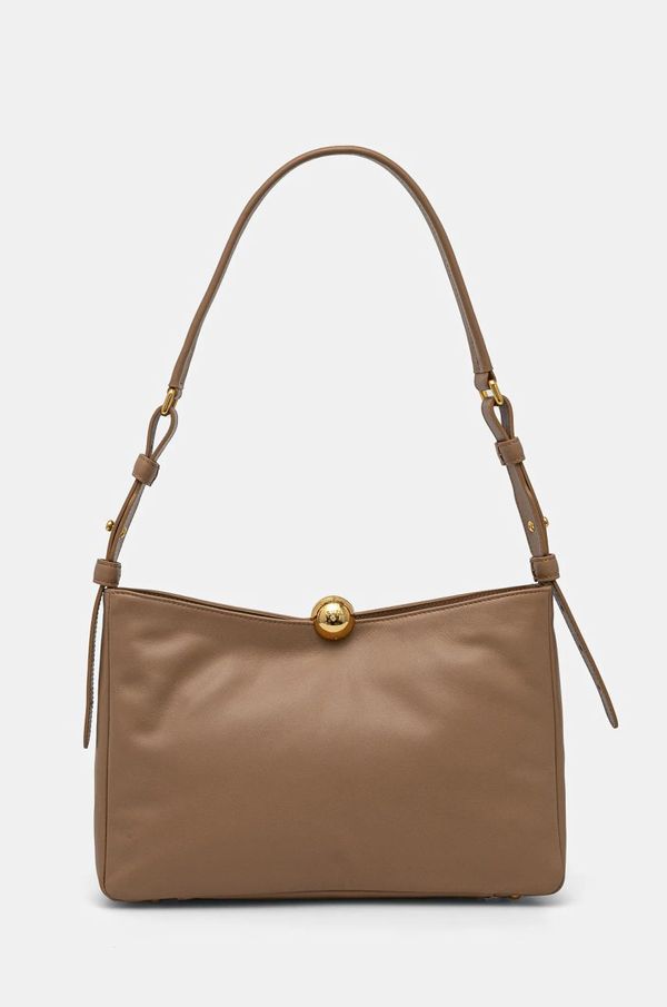 Furla Kožna torba Furla boja: smeđa, WB01403.BX3168.YU500