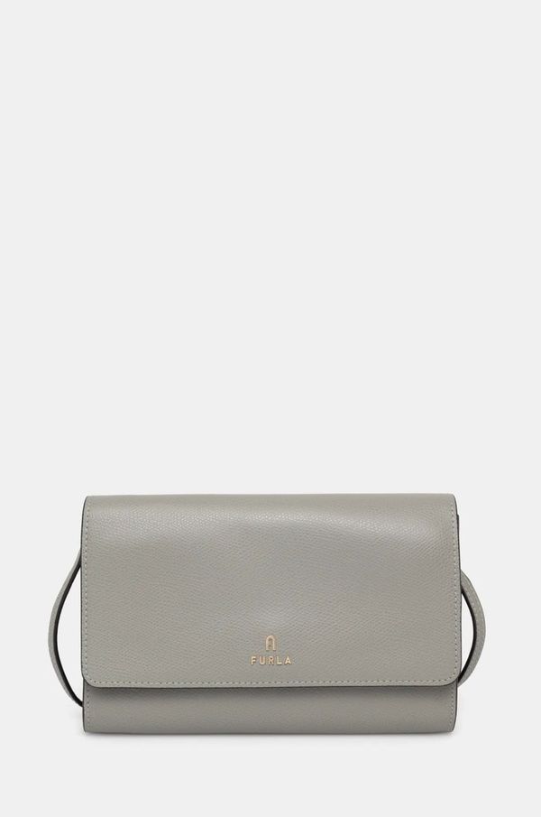 Furla Kožna torba Furla boja: zelena, WE00675 ARE000 AG700