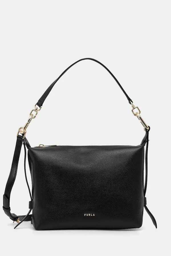Furla Kožna torba Furla Tonie Mini Hobo