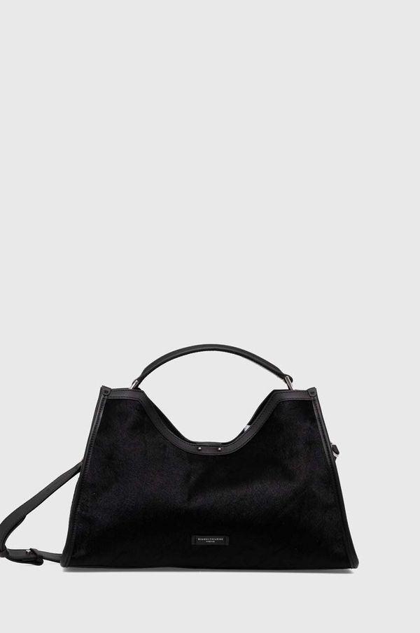 Gianni Chiarini Kožna torba Gianni Chiarini AURORA boja: crna, BS 11166 HORSY