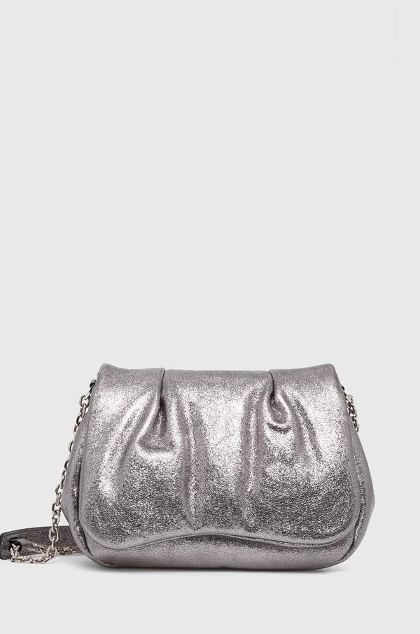 Gianni Chiarini Kožna torba Gianni Chiarini GLENDA boja: srebrna, BS 10996 PRT