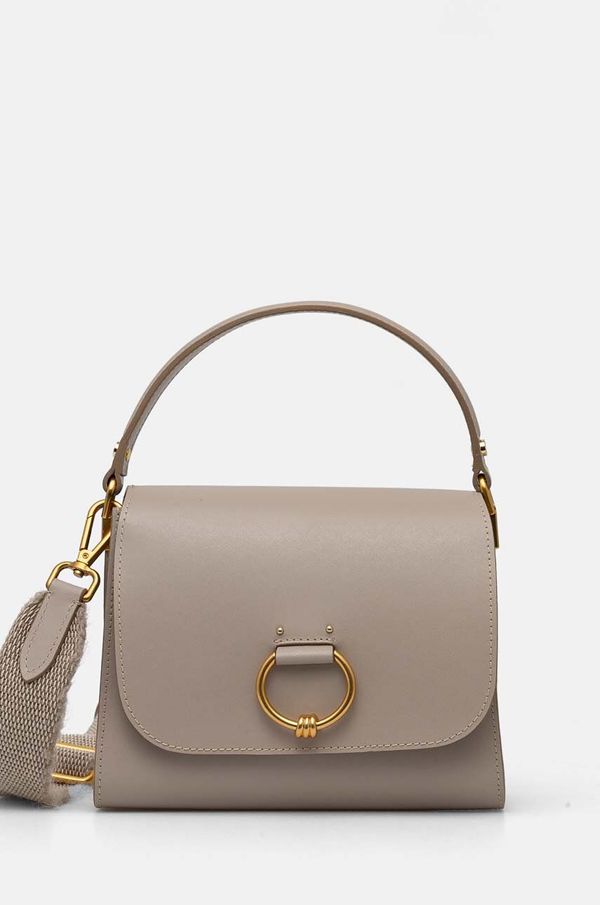 Gianni Chiarini Kožna torba Gianni Chiarini KAIA boja: bež, BS 10961 PRCK-NA