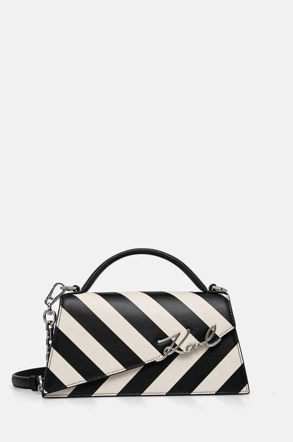 Karl Lagerfeld Kožna torba Karl Lagerfeld boja: bež, A1W30392