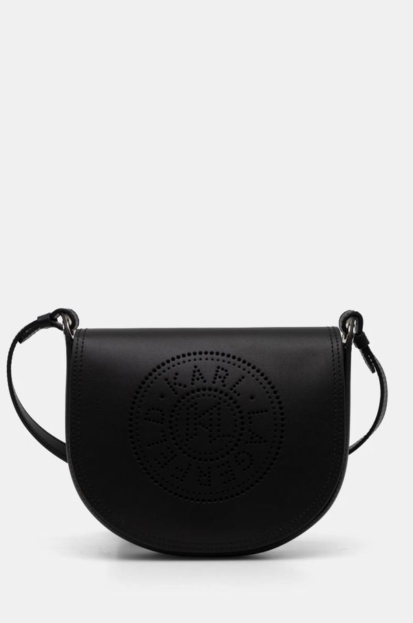 Karl Lagerfeld Kožna torba Karl Lagerfeld boja: crna, A1W30212