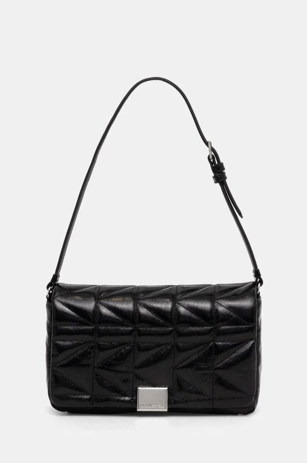 Karl Lagerfeld Kožna torba Karl Lagerfeld boja: crna, A1W30394