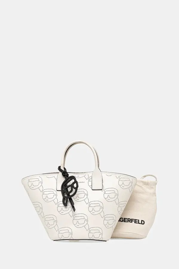 Karl Lagerfeld Kožna torba Karl Lagerfeld IKON