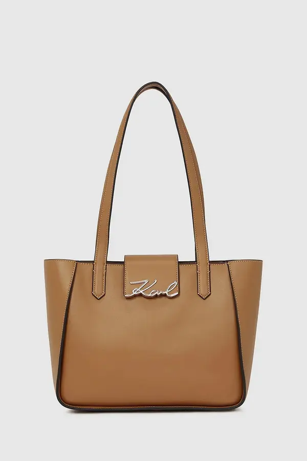 Karl Lagerfeld Kožna torba Karl Lagerfeld K/SIGNATURE