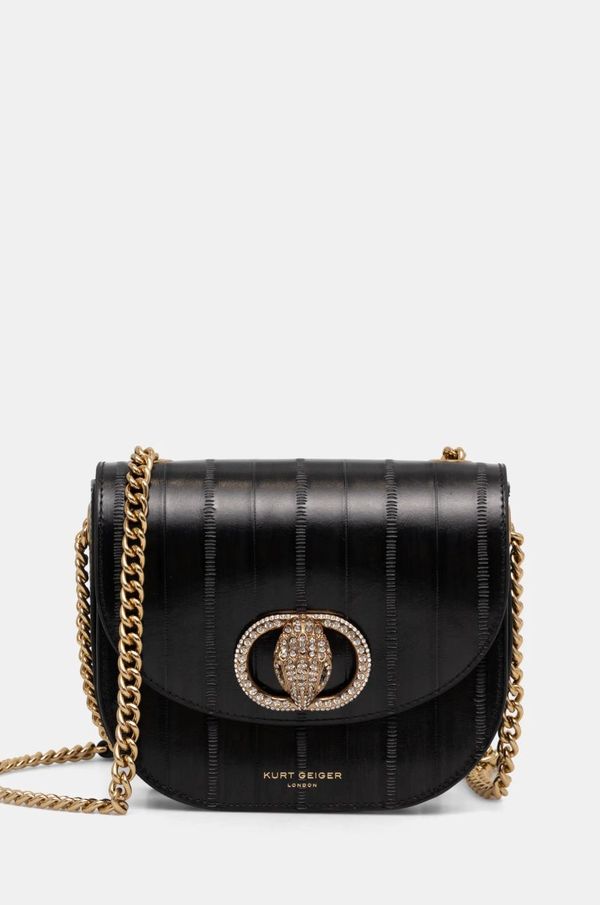 Kurt Geiger London Kožna torba Kurt Geiger London boja: crna, 3598300119