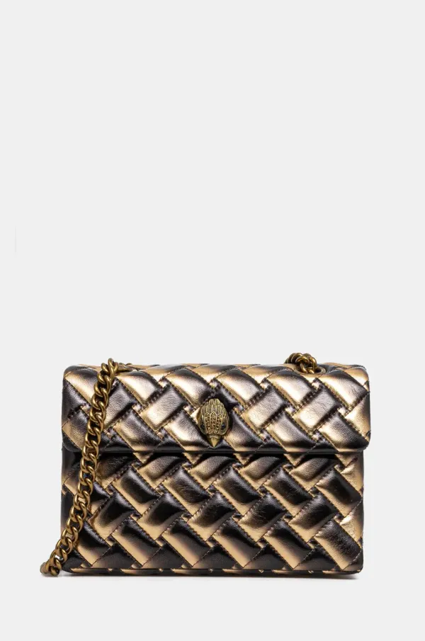 Kurt Geiger London Kožna torba Kurt Geiger London boja: zlatna, 3586268109