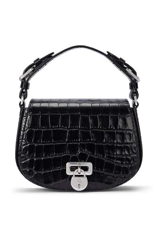 Lauren Ralph Lauren Kožna torba Lauren Ralph Lauren boja: crna, 431942192