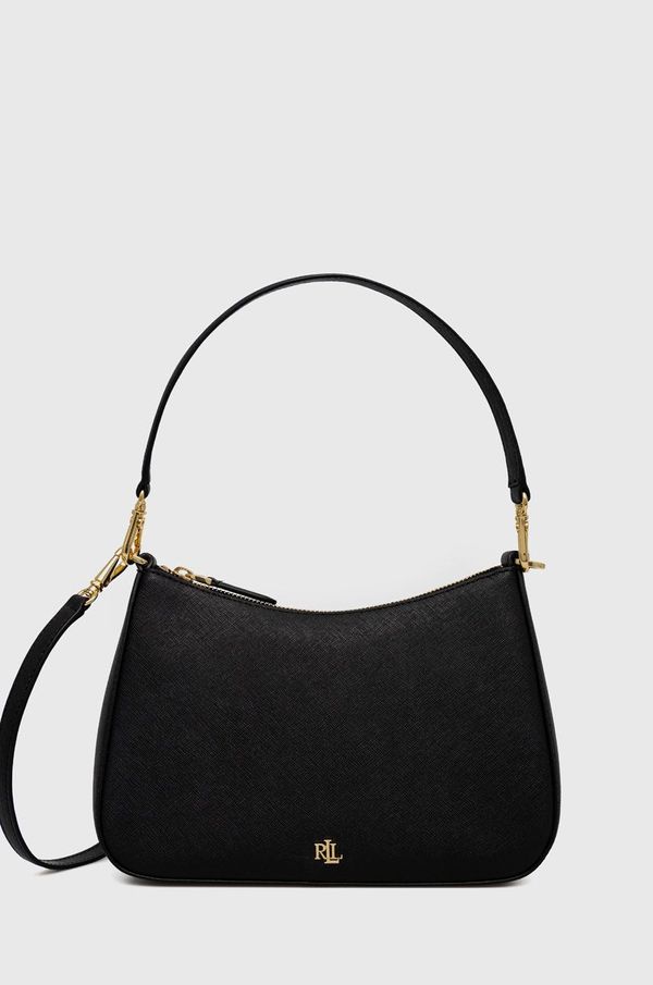 Lauren Ralph Lauren Kožna torba Lauren Ralph Lauren boja: crna