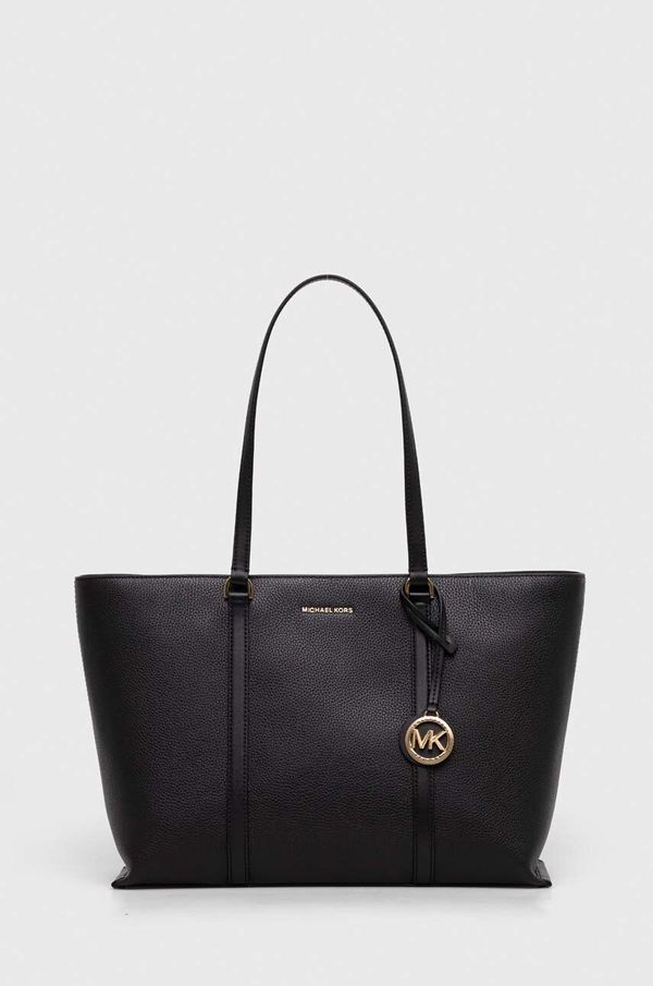 MICHAEL Michael Kors Kožna torba MICHAEL Michael Kors boja: crna