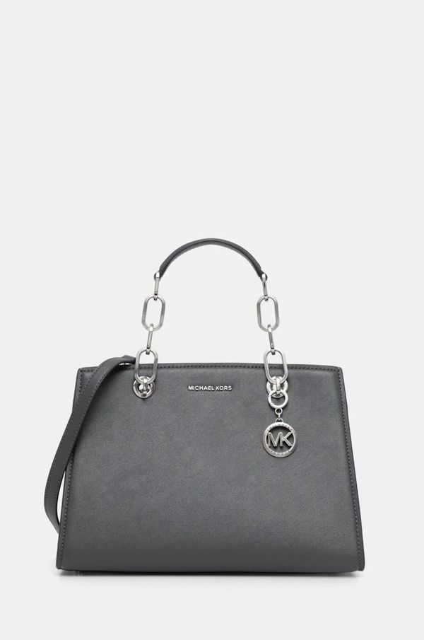 MICHAEL Michael Kors Kožna torba MICHAEL Michael Kors boja: siva, 30F4SCYS2T