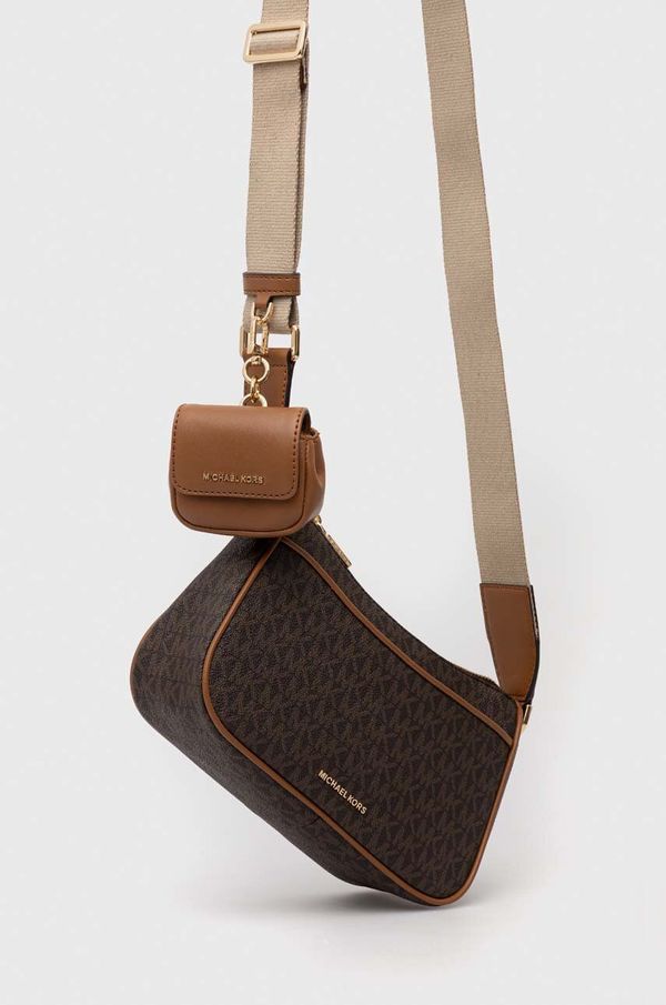 MICHAEL Michael Kors Kožna torba MICHAEL Michael Kors boja: smeđa