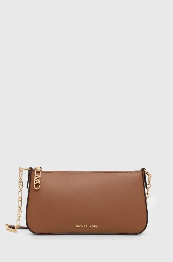 MICHAEL Michael Kors Kožna torba MICHAEL Michael Kors boja: smeđa