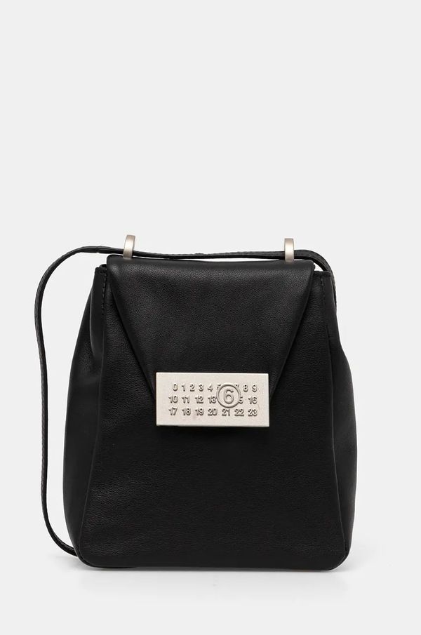 MM6 Maison Margiela Kožna torba MM6 Maison Margiela boja: crna, SB6WG0013.P7182