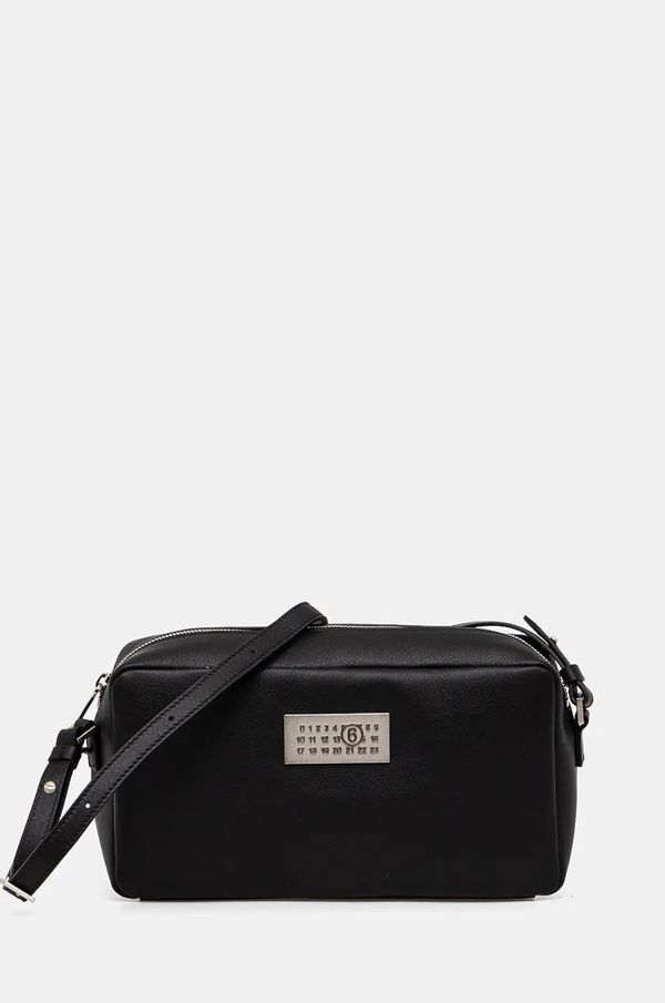 MM6 Maison Margiela Kožna Torba MM6 Maison Margiela boja: crna, SB6WG0014.P7182