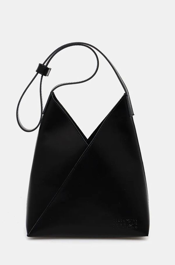 MM6 Maison Margiela Kožna torba MM6 Maison Margiela boja: crna, SB6ZH0019.P7183