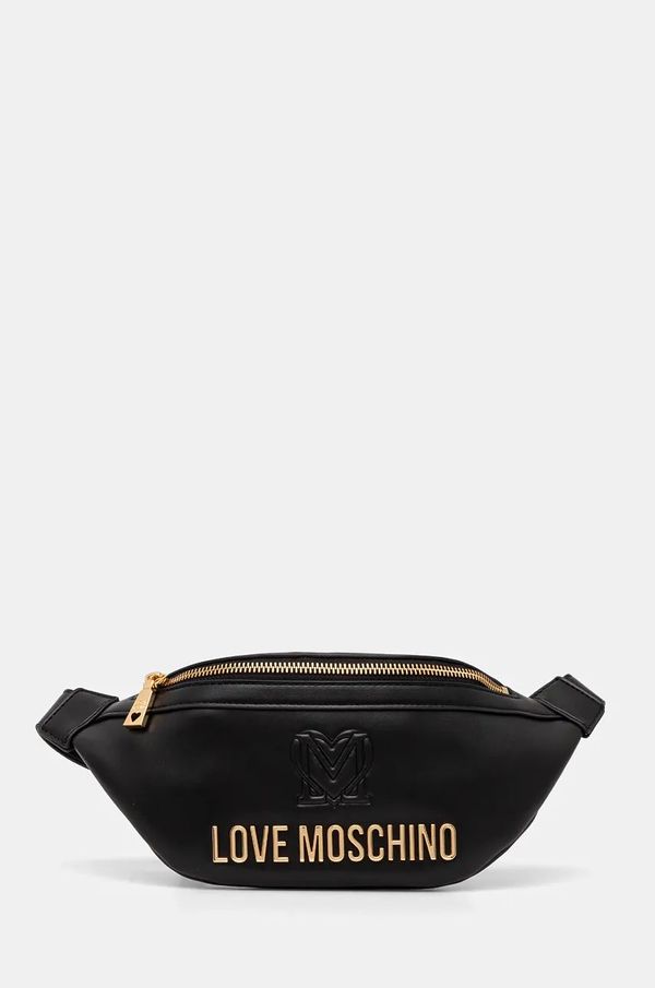 Love Moschino Kožna torba oko struka Love Moschino boja: crna, JC4363PP0L