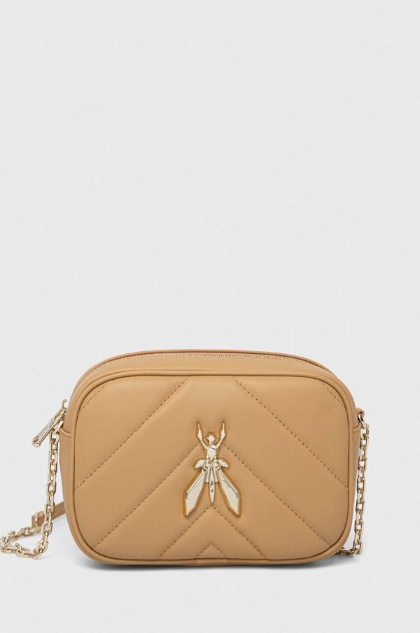 Patrizia Pepe Kožna torba Patrizia Pepe boja: bež, 8B0005 L004