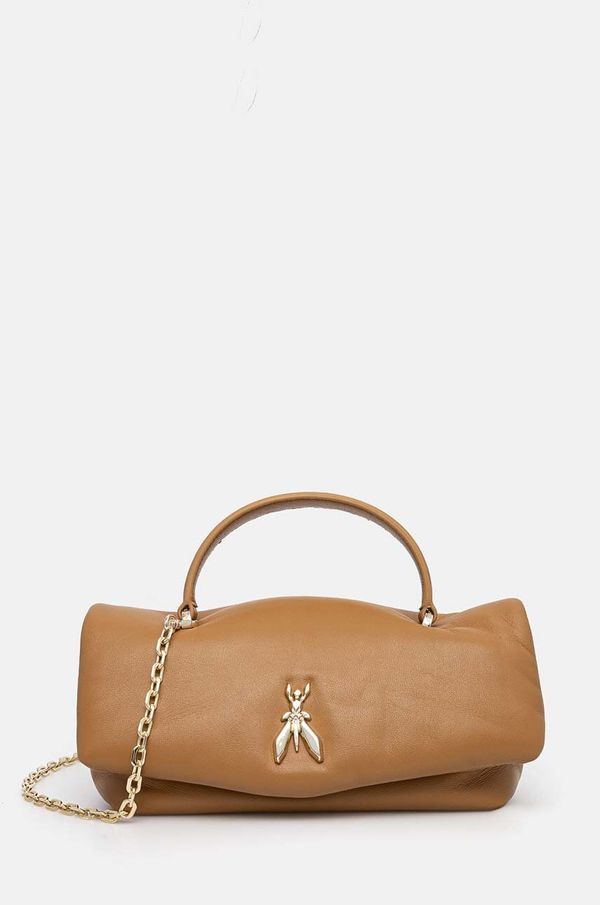 Patrizia Pepe Kožna torba Patrizia Pepe boja: bež, 8B0201 L113