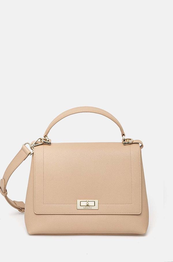 Patrizia Pepe Kožna torba Patrizia Pepe boja: bež, 8B0210 L001