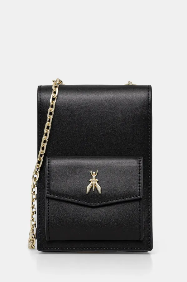 Patrizia Pepe Kožna torba Patrizia Pepe boja: crna, 2Q0007 L061