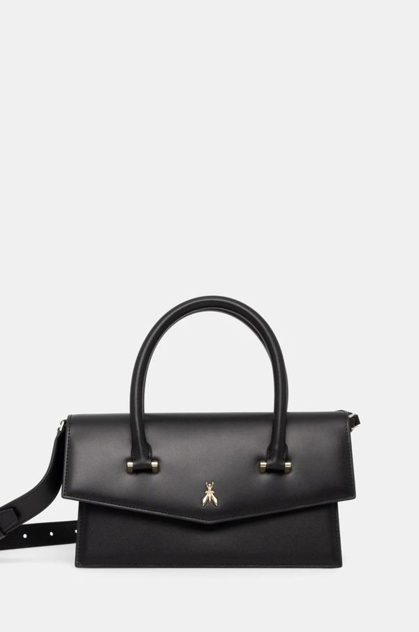 Patrizia Pepe Kožna torba Patrizia Pepe boja: crna, 8B0199 L061