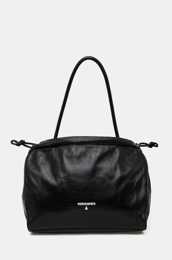 Patrizia Pepe Kožna torba Patrizia Pepe boja: crna, 8B0248 L147